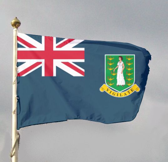 Brytyjskie Wyspy Dziewicze - flaga
