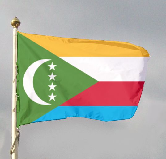 Flaga państwa Komory