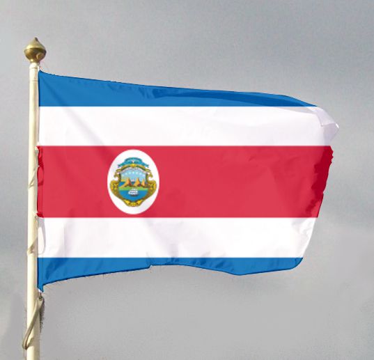 Flaga państwowa - Kostaryka