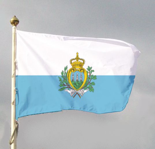 Flaga państwowa - San Marino