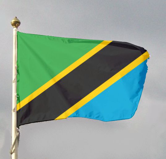 Flaga państwowa Tanzanii