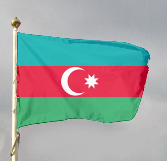Azerbejdżan - flaga państwowa
