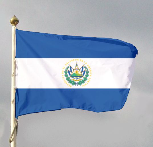 Flaga narodowa - Salwador