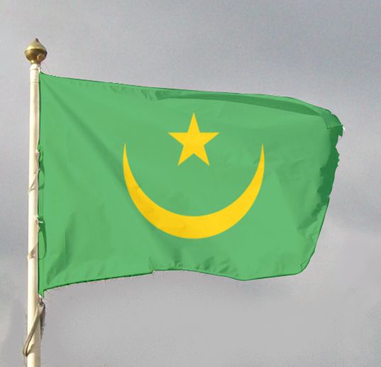 Flaga narodowa Mauretanii
