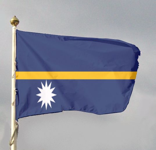Flaga państwowa Nauru