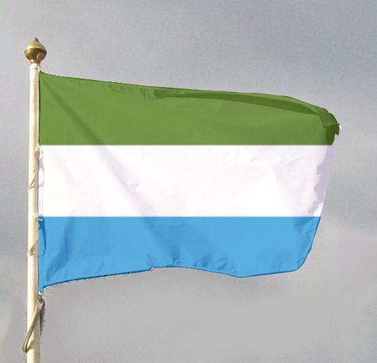 Flaga narodowa Sierra Leone