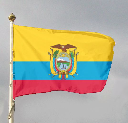 Flaga narodowa Ekwadoru