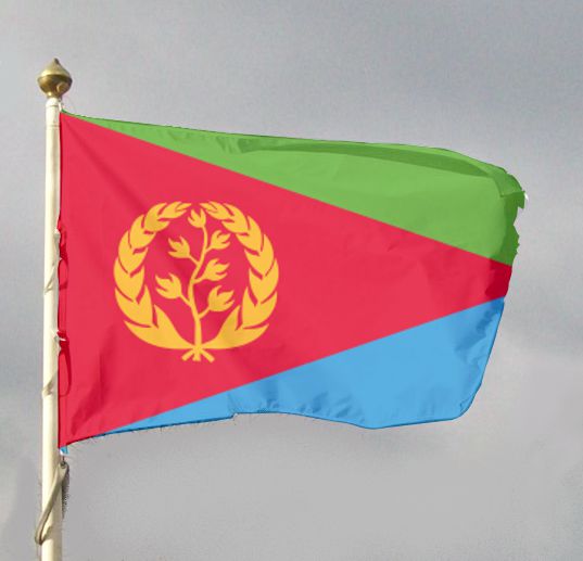 Flaga narodowa - Erytrea