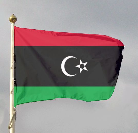 Flaga narodowa - Libia