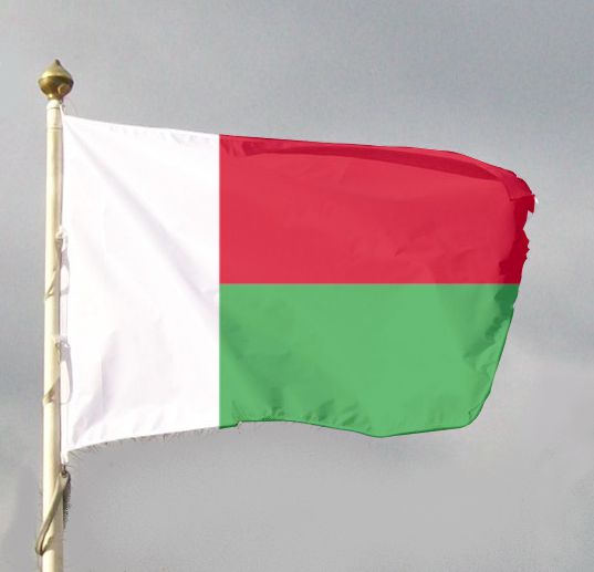 Flaga państwowa Madagaskaru