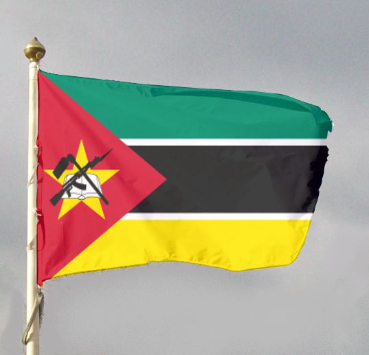 Flaga narodowa Mozambiku