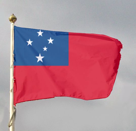 Flaga narodowa - Samoa