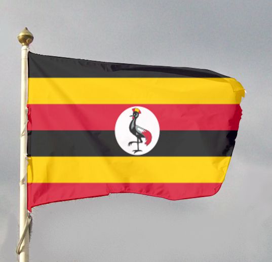 Flaga narodowa Ugandy