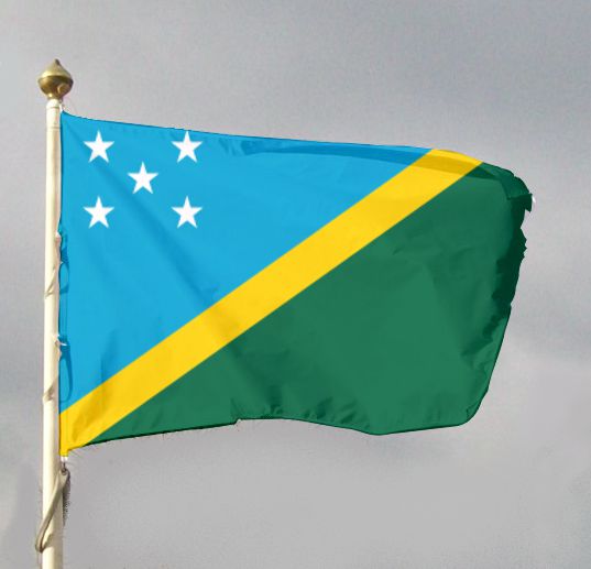 Flaga narodowa Wysp Salomona