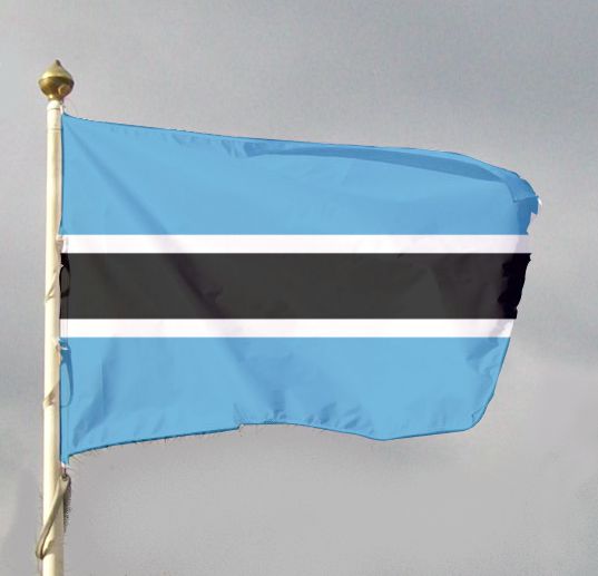 Flaga Botswany