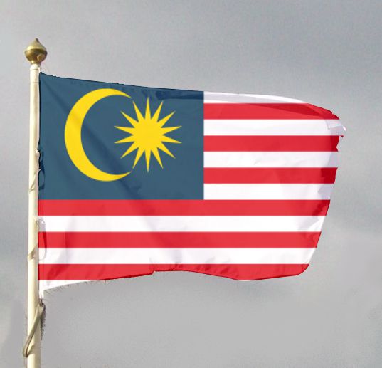 Flaga państwowa Malezji